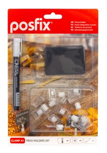 Набор ценникодержателей PosFix CLAMP №3 (202313) Набор ценникодержателей PosFix CLAMP №3 (202313)