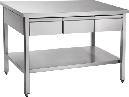 Стол производственный Abat СТН-7-2 с тумбой