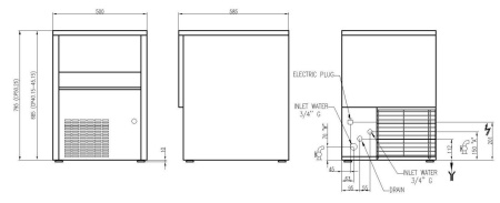 Льдогенератор Aristarco CP 40.15A