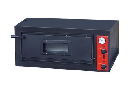 Чёрная печь для пиццы EKSI HEP-1-1