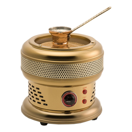 Кофеварка Johny AK/8-5 золотистая