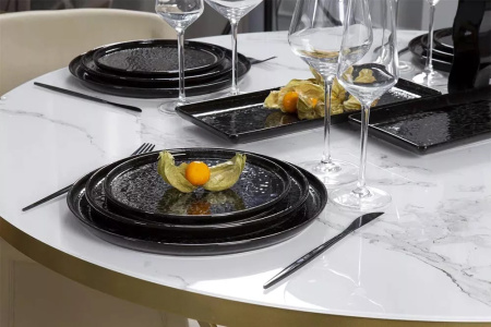 Тарелка KUTAHYA CORENDON Magnetite BNROT28DU890220, 28 см