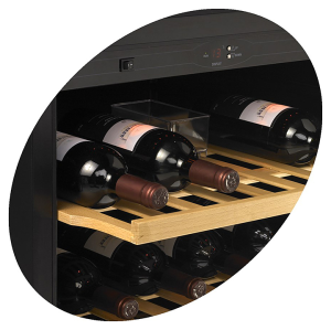 Шкаф винный Tefcold TFW200-S с бутылками Шкаф винный Tefcold TFW200-S с бутылками