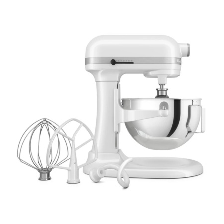 Планетарный миксер KitchenAid 5KSM55SXXEWH белый