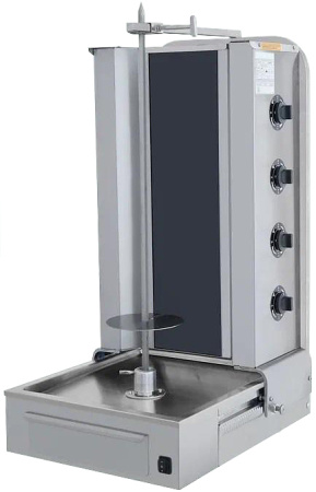 Гриль для шаурмы T-LUX KGD 4 нижний привод