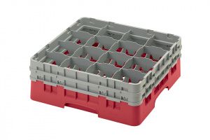 Кассета для бокалов Cambro 16S534 кр./сер. Кассета для бокалов Cambro 16S534 кр./сер.