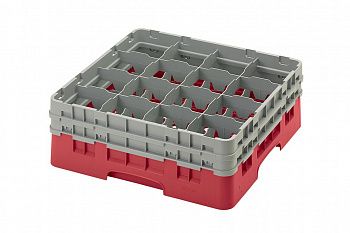 Кассета для бокалов Cambro 16S534 кр./сер. Кассета для бокалов Cambro 16S534 кр./сер.