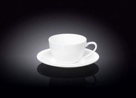 Чашка с блюдцем Wilmax WL-993001 Чашка с блюдцем Wilmax WL-993001