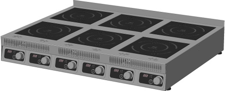 Индукционная плита Indokor IN3500-6L серия 900 настольная