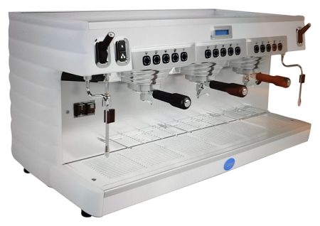 Рожковая кофемашина Carimali Bubble 3 Gr white BU-E3-H-03