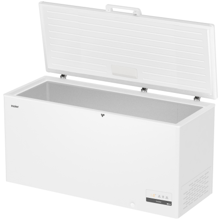 Морозильный ларь Haier HCE520RFC на колесах