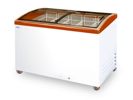 Морозильный ларь Italfrost CF 400 C красный