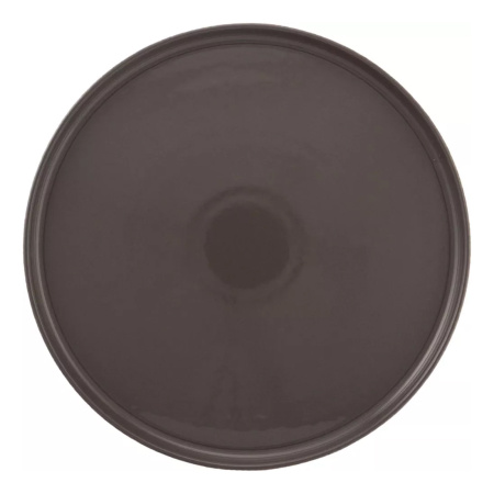 Тарелка плоская KUTAHYA LAGOM Chocolate NOR30DU855A29, 30 см