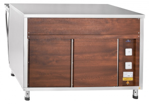 Прилавок для горячих напитков Abat ПГН-70Т-03 кашир.