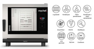 Пароконвектомат Distform MyChef Bake Pro 6 EN 600х400 (BCE6100D) Пароконвектомат Distform MyChef Bake Pro 6 EN 600х400 (BCE6100D)