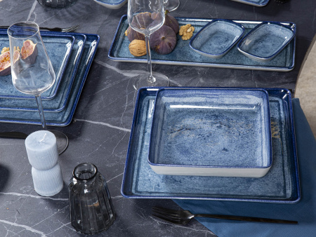 Салатник KUTAHYA CORENDON Blue Stone BNEO14KR890003/G, 14x11 см