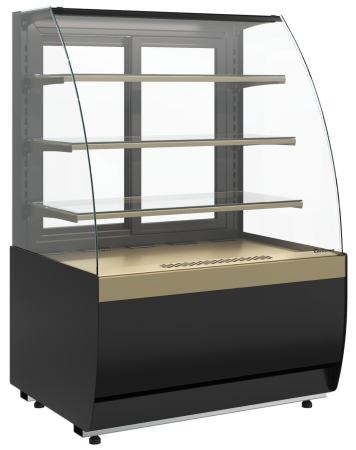 Витрина кондитерская Carboma K70 VM 1,3-1 LIGHT (версия 2.0) 9005-0109