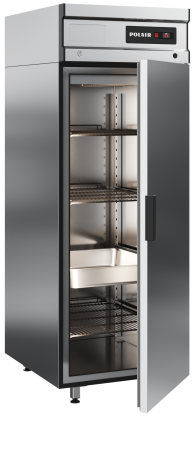 Шкаф холодильный Polair CM107-G (ШХ-0,7) нерж.