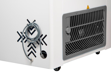 Ларь морозильный Frostor 400 сзади