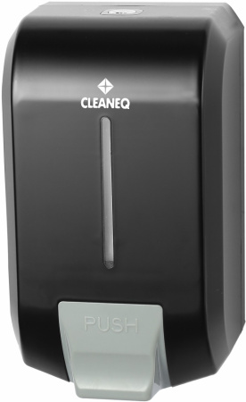 Дозатор CLEANEQ KW-7226 для мыла, черный глянец