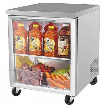 Морозильник стол со стеклом Turbo Air CMUR-28G