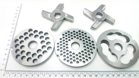 Комплект ножей в мясорубке ТОРГТЕХМАШ ТМ32М