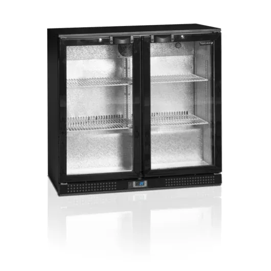 Шкаф холодильный со стеклом tefcold bc85 w fan